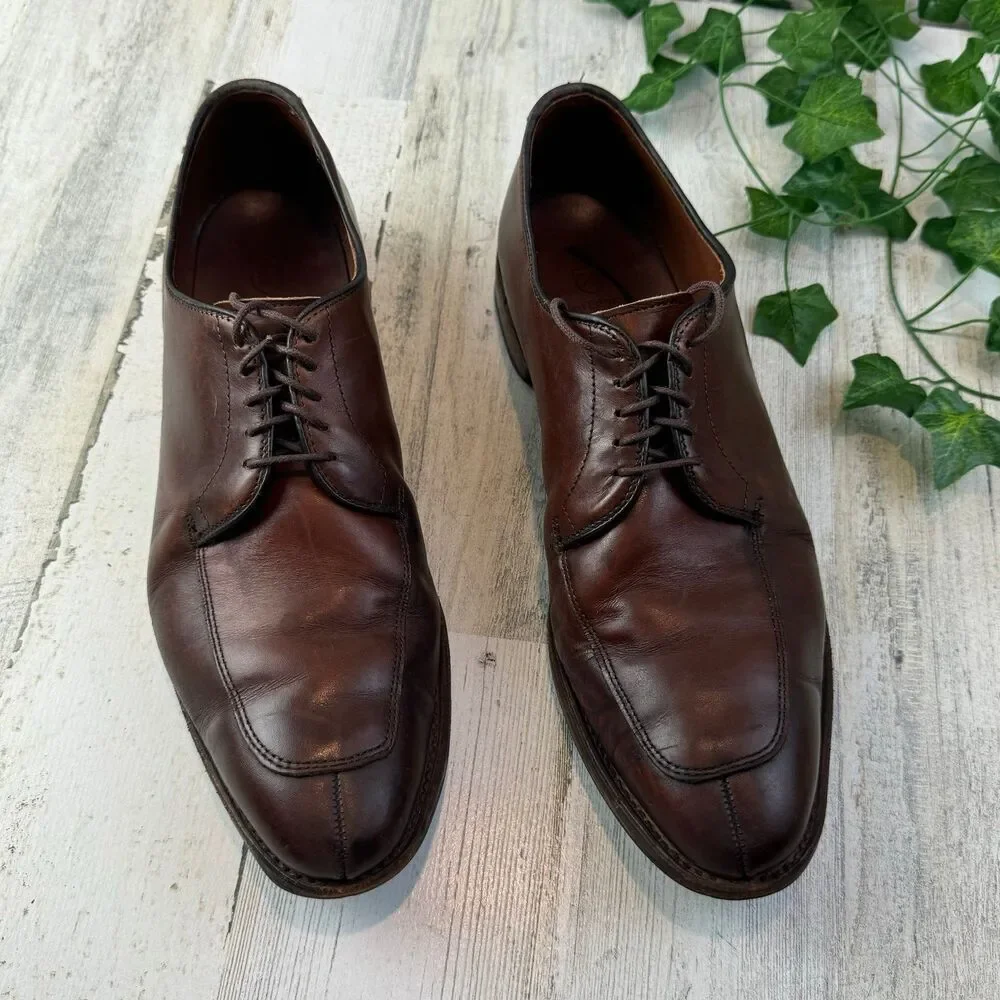 Allen Edmonds Delray Bown Leather Lace Up Shoes Men’s Size 11